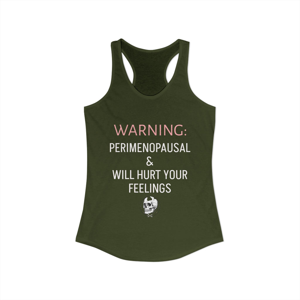 Women's Ideal Racerback Tank- PERIMENOPAUSAL