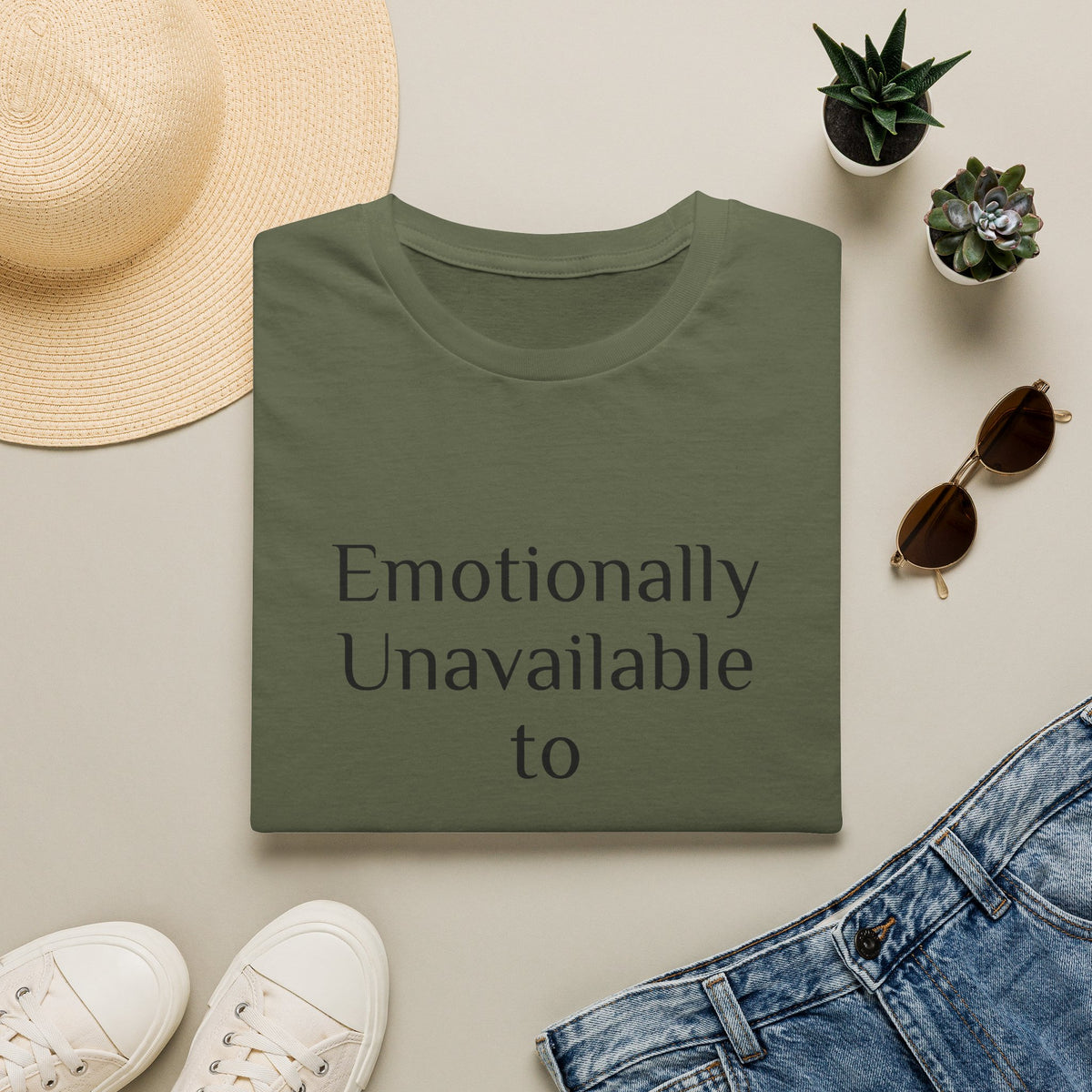 Emotionally Unavailable to Bullshit T-Shirt — Funny Sarcastic Graphic Tee