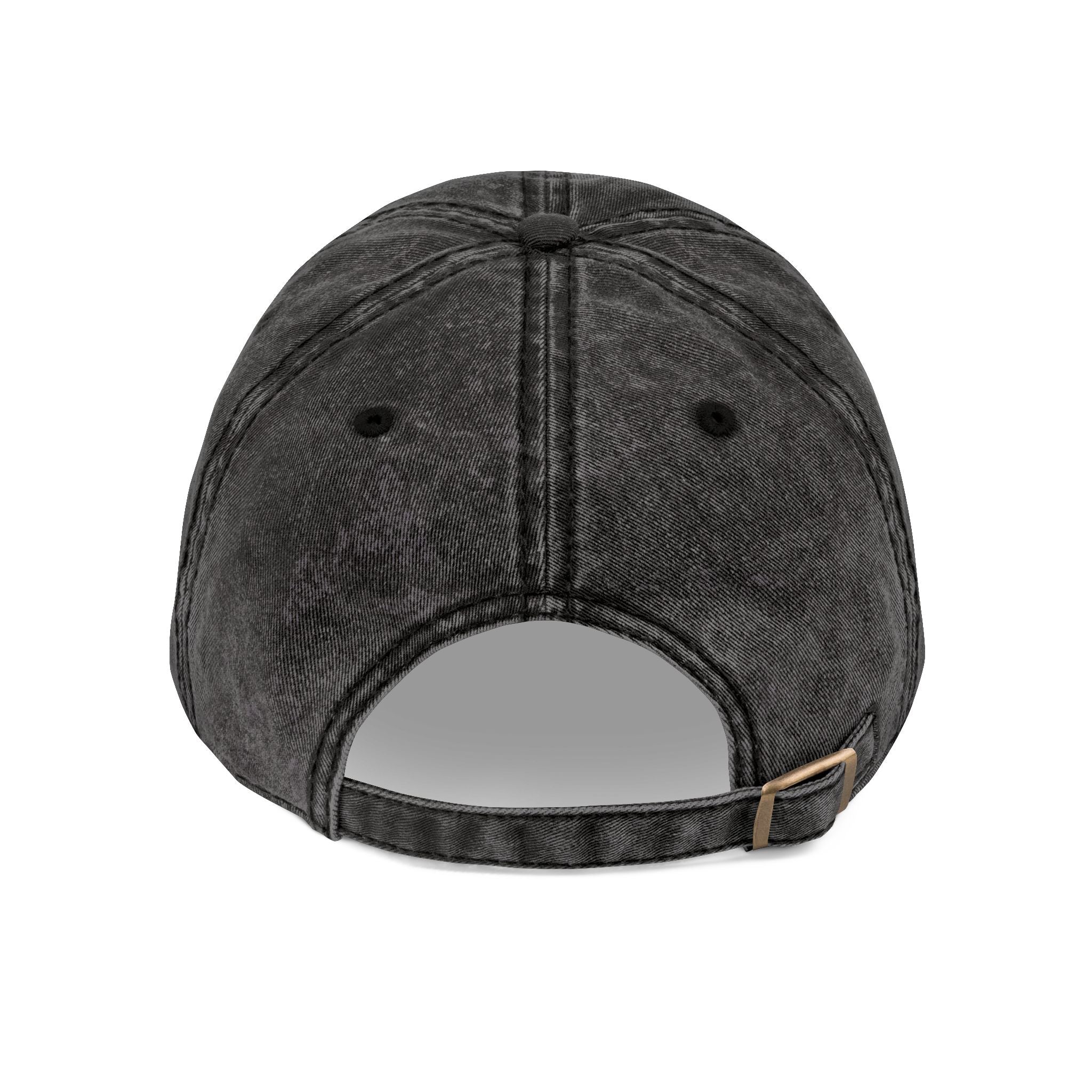 Vintage Embroidered Cap — "Don't Care" Distressed Baseball Hat