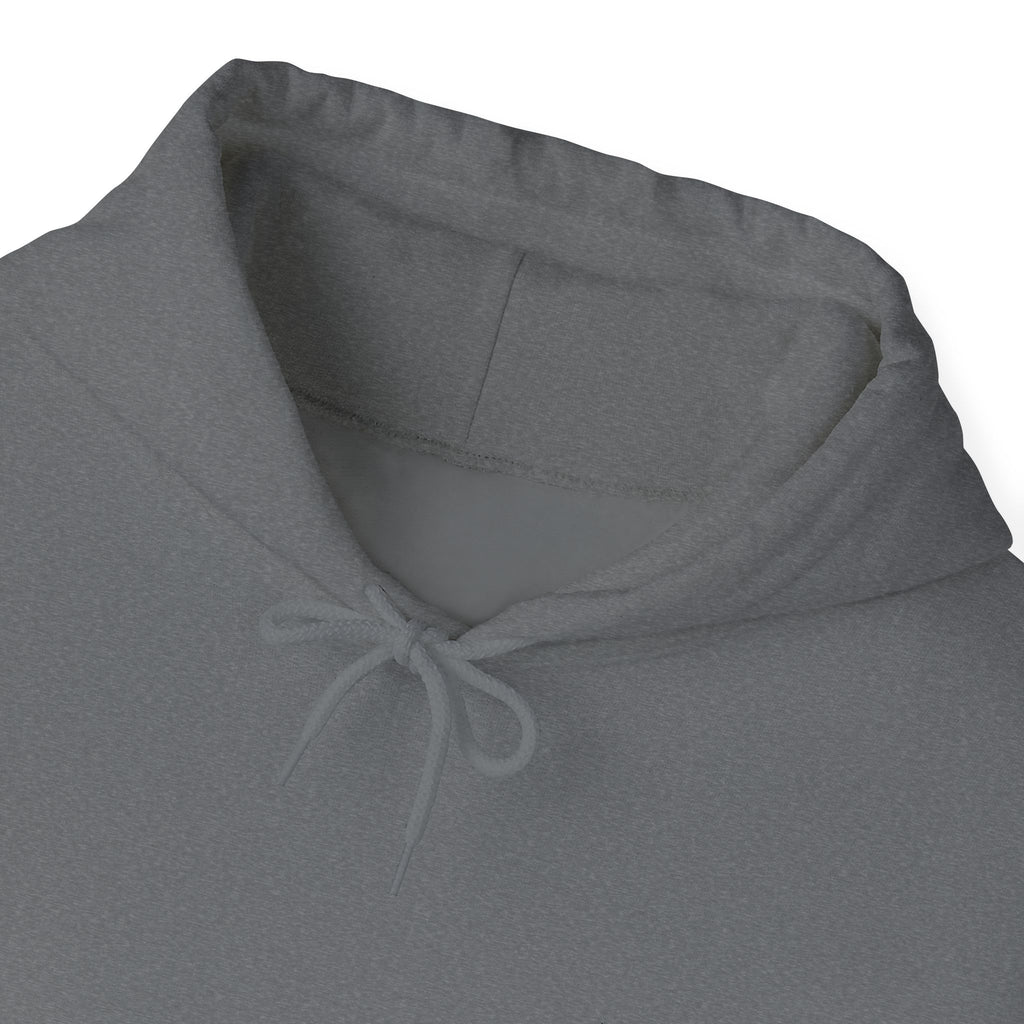 Hoodie — Small Chest Script Graphic "inhale. exhale. keep going." | Minimal Streetwear