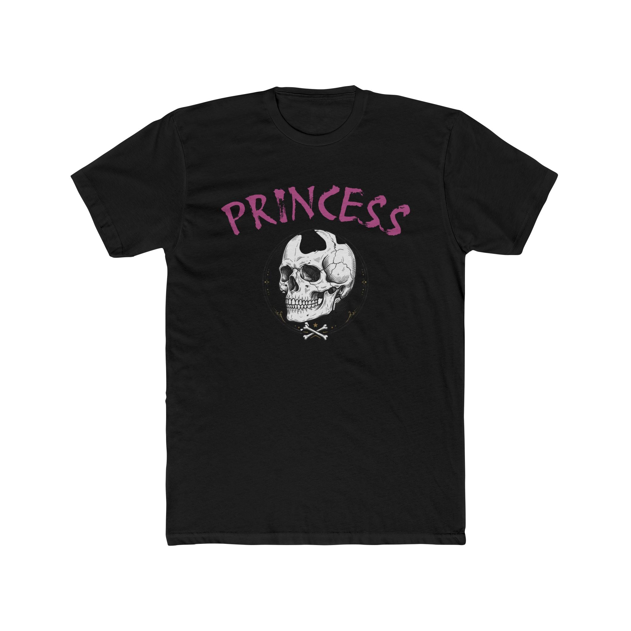 Princess Skull Tee — Gothic Skull "Princess" Graphic T-Shirt