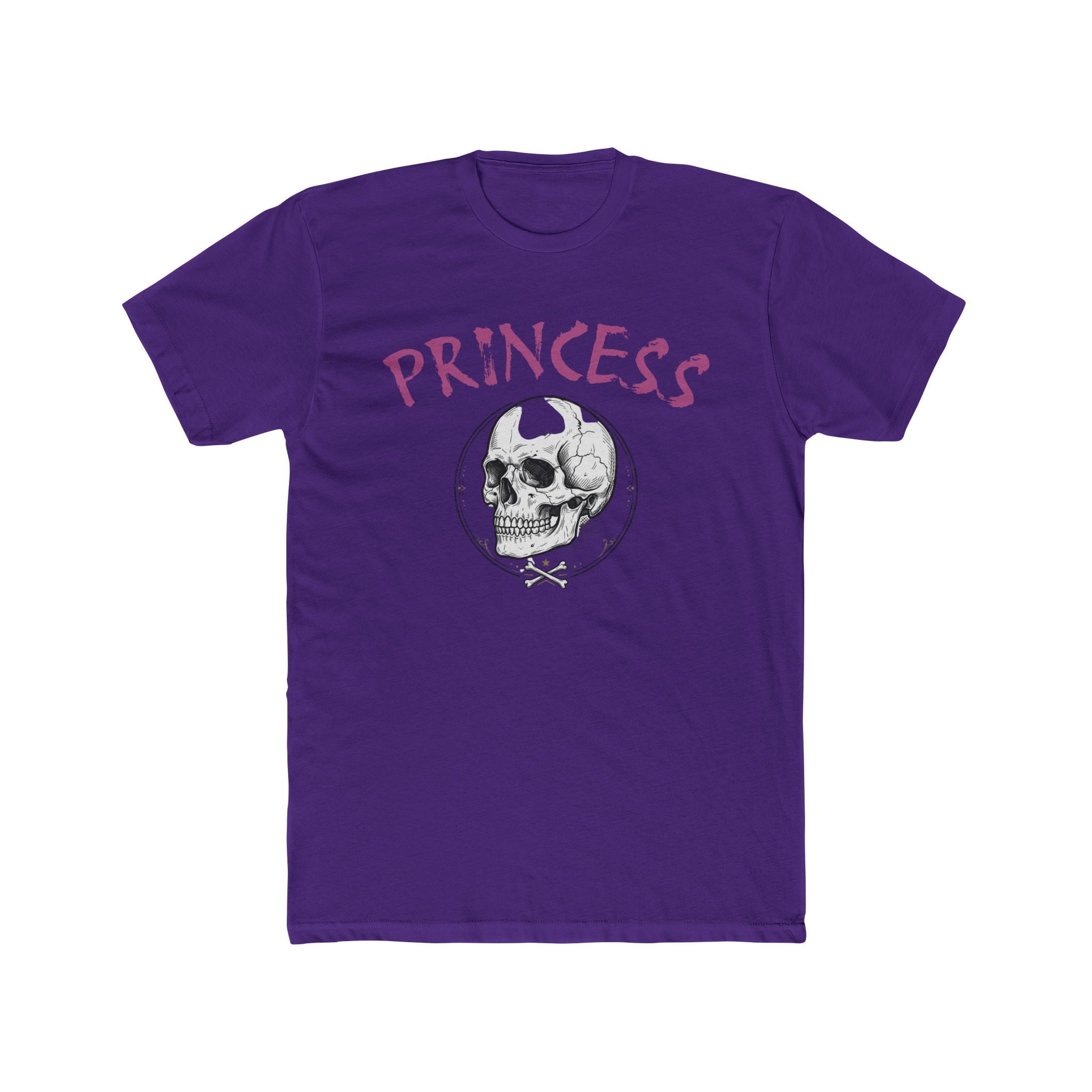 Princess Skull Tee — Gothic Skull "Princess" Graphic T-Shirt