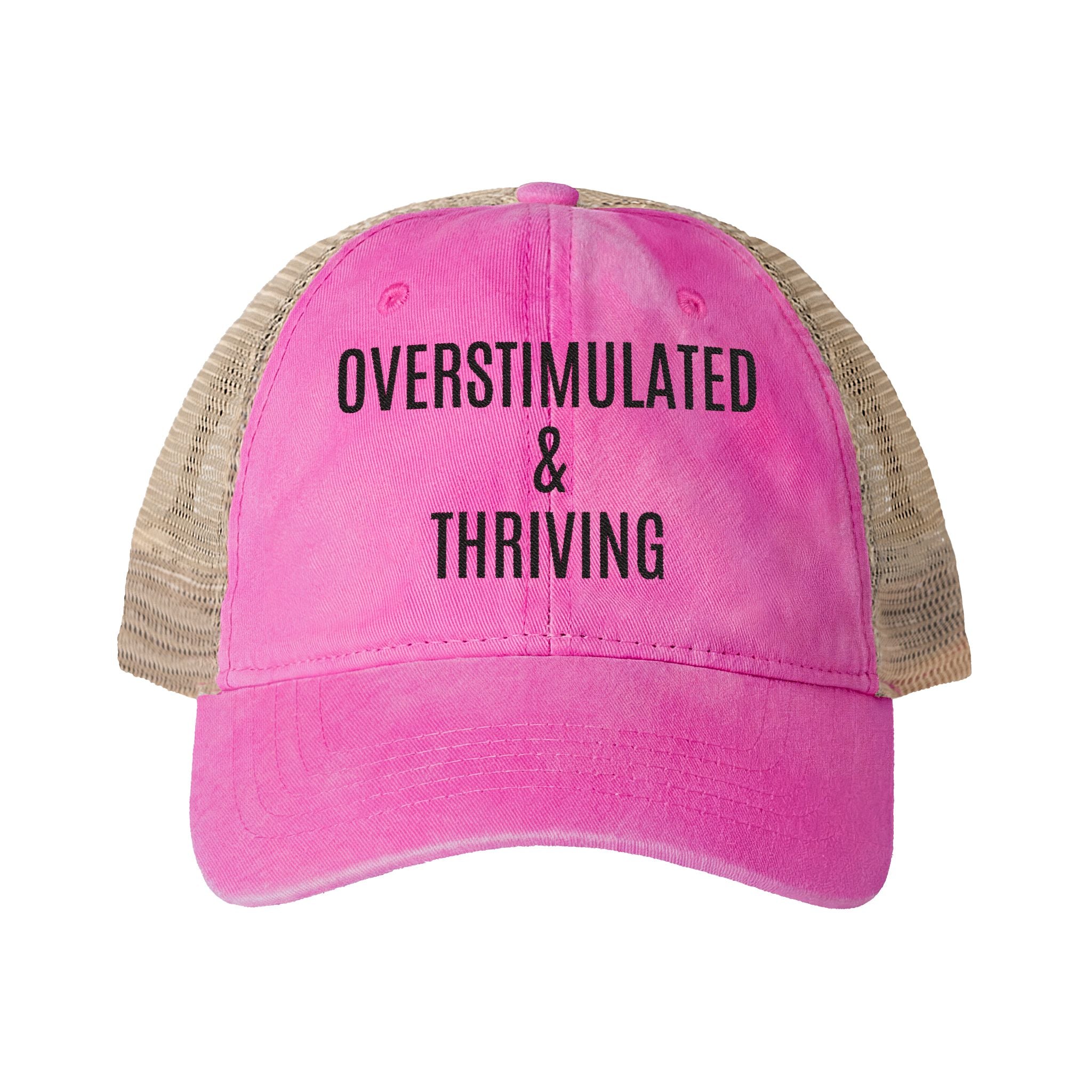 Women's Washed Mesh-Back Cap