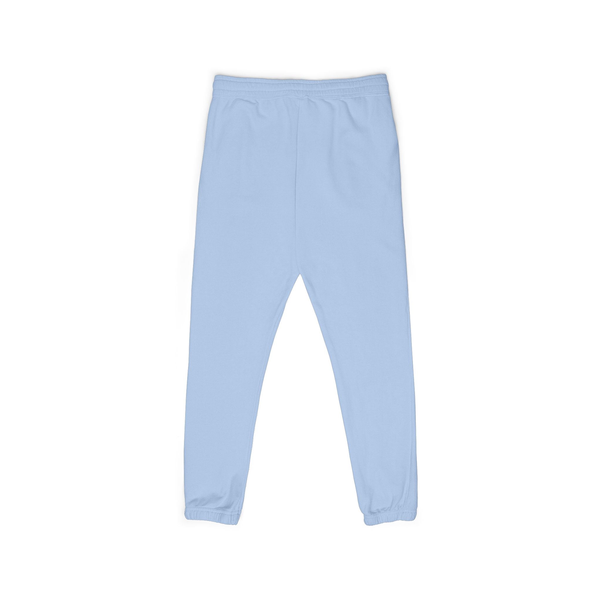 Emberstone Vertical Script Joggers — Garment-Dyed Fleece Sweatpants