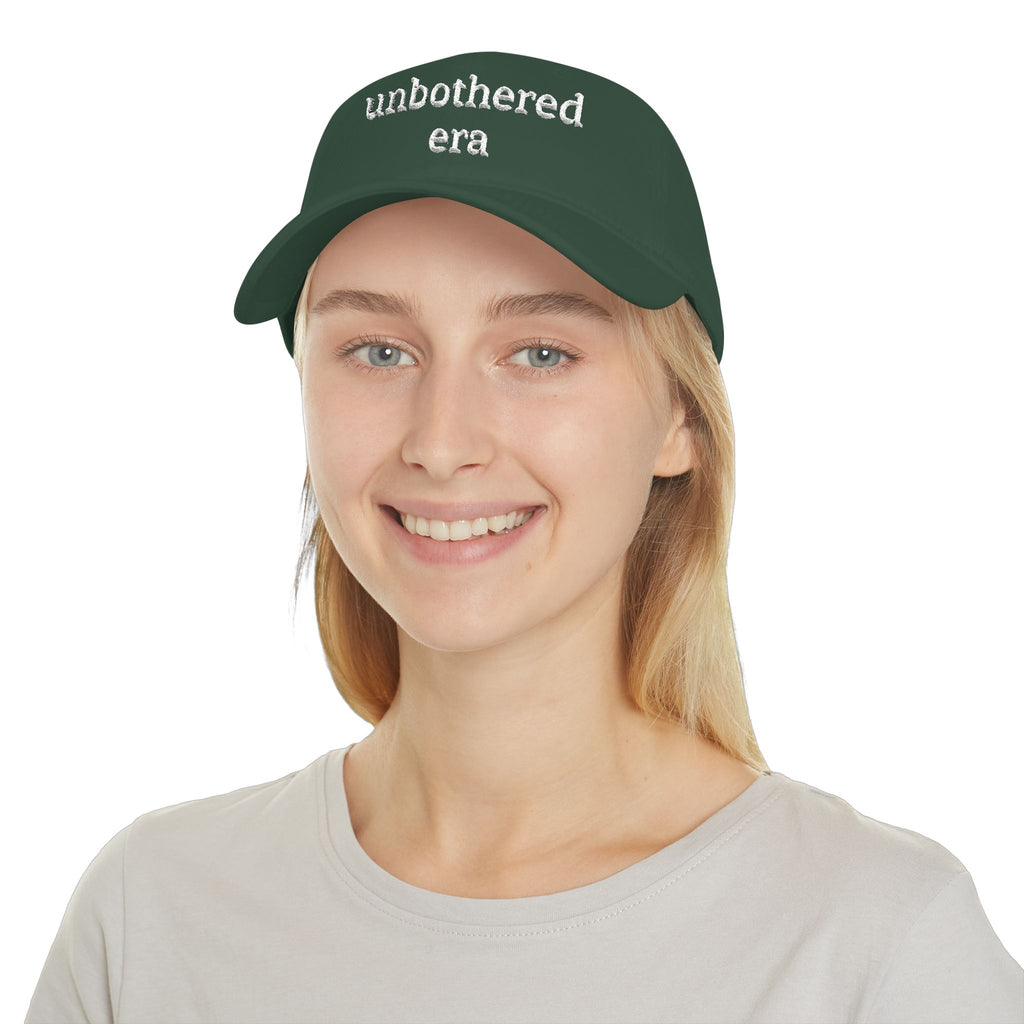 Unbothered Era Embroidered Baseball Cap