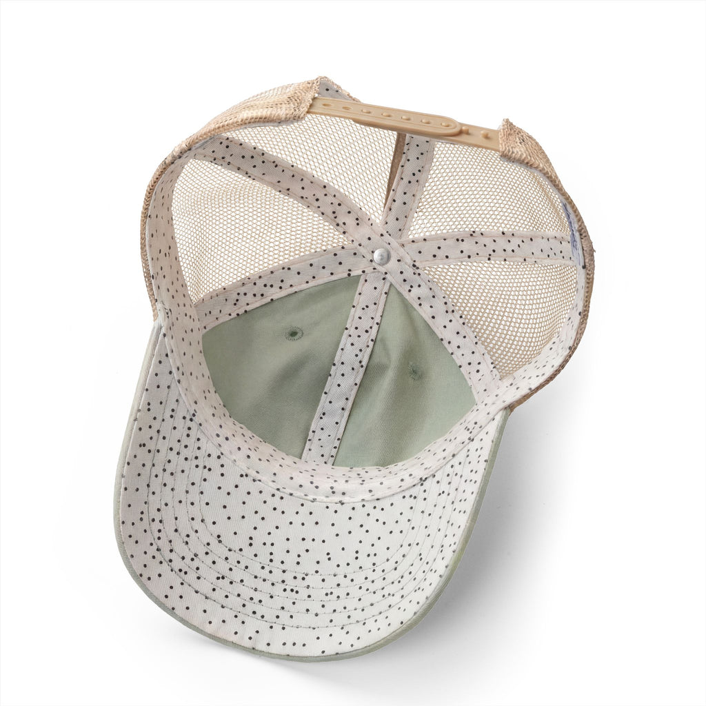 "TIRED & FERAL" Women's Washed Mesh-Back Cap