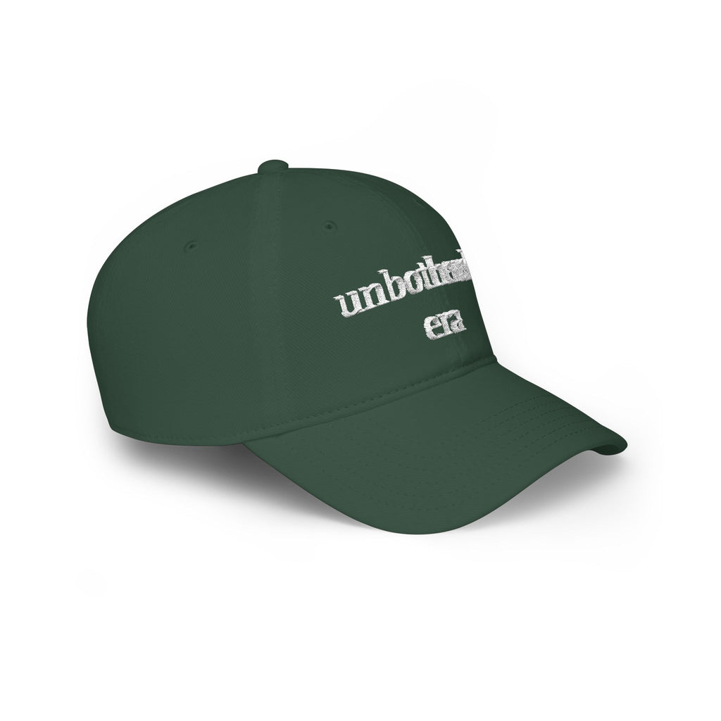 Unbothered Era Embroidered Baseball Cap