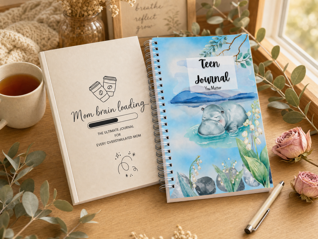 The Healing Duo - Mom Brain Loading Journal + Teen Journal: You Matter