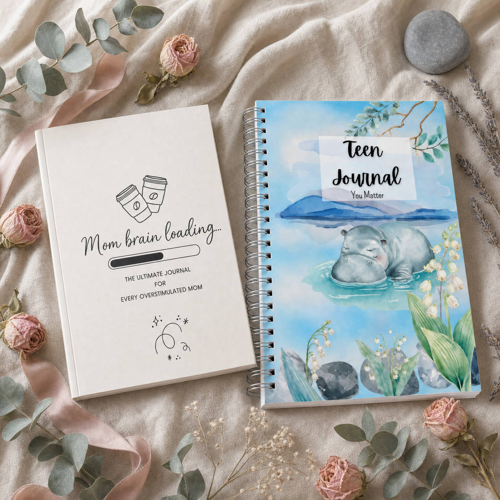 The Healing Duo - Mom Brain Loading Journal + Teen Journal: You Matter