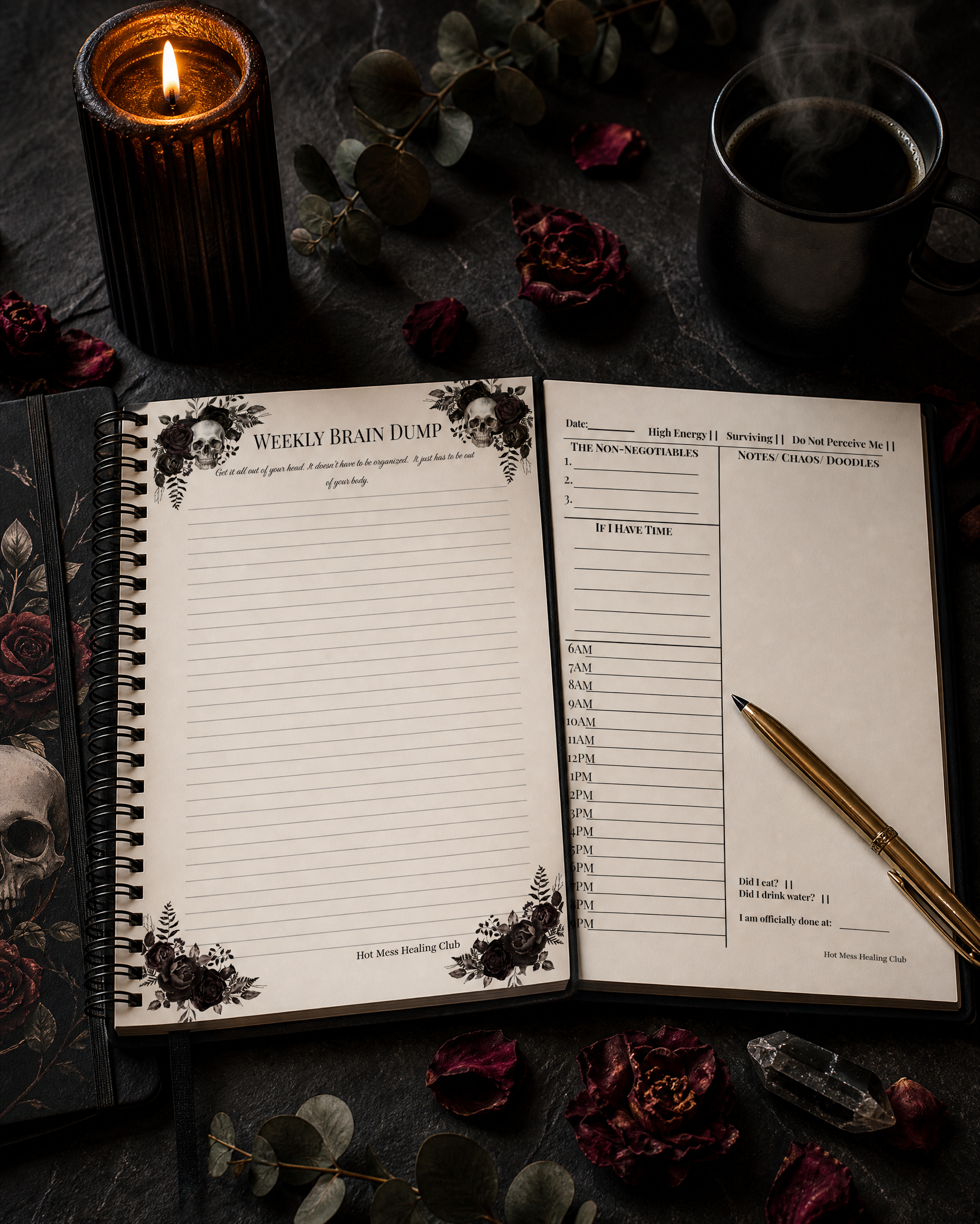 The Chaos Coordinator Planner | Undated 90-Day Planner for Overwhelmed Women